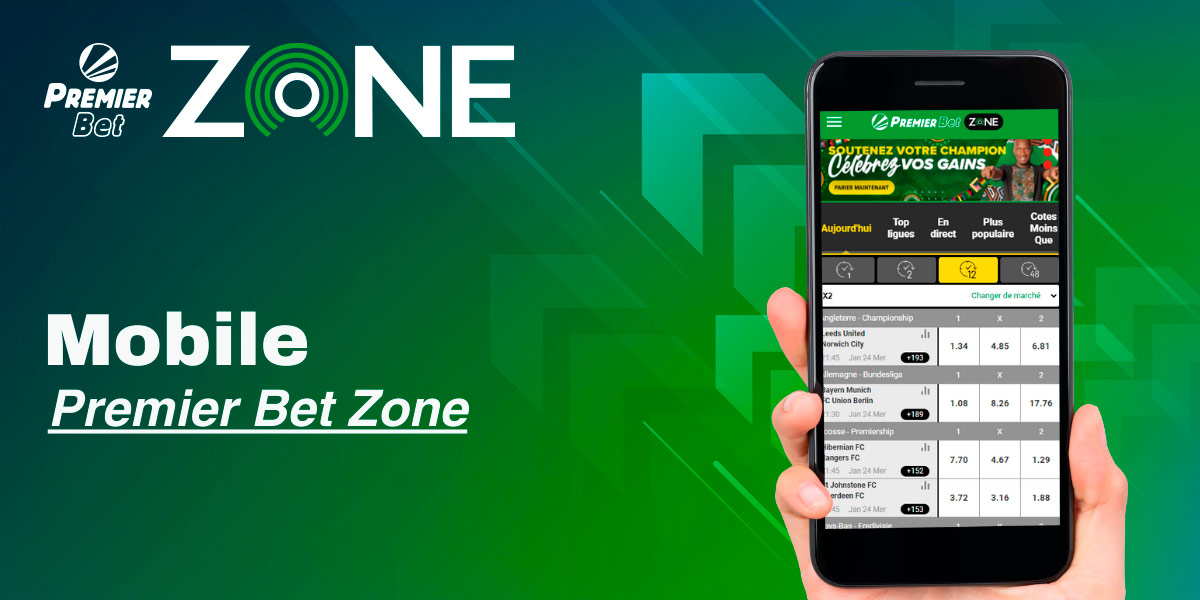 Premier Bet Zone Mobile - Place your bets on the go