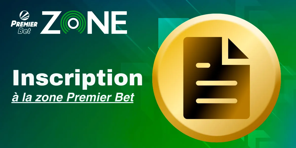 Passer par le processus d'inscription à Premier Bet Zone Mali