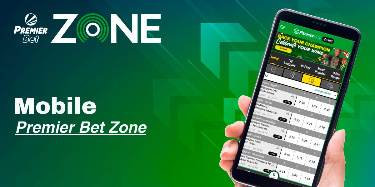 Premier Bet Zone Mobile: Plus facile que jamais de parier sur votre smartphone